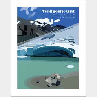 8ts Wedgemount Glacier, Vancouver Posters and Art